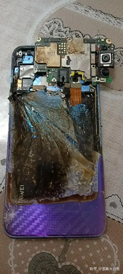 华为手机爆炸