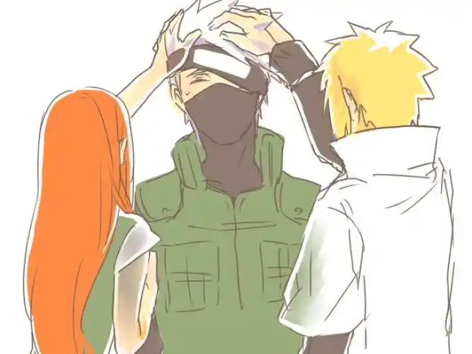 水门夫妇与卡卡西