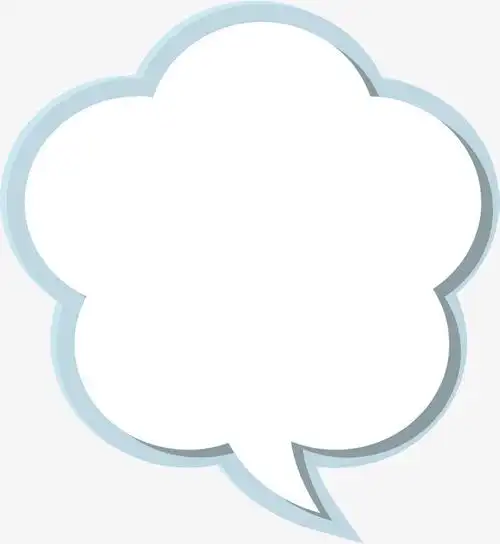 聊天框卡通对话框矢量图下载