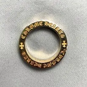 古风克罗心永恒之心银镀黄金镶钻forever情侣925纯银戒