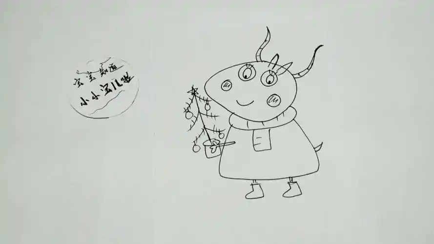 [兴趣秀场]拿着圣诞树的羚羊夫人