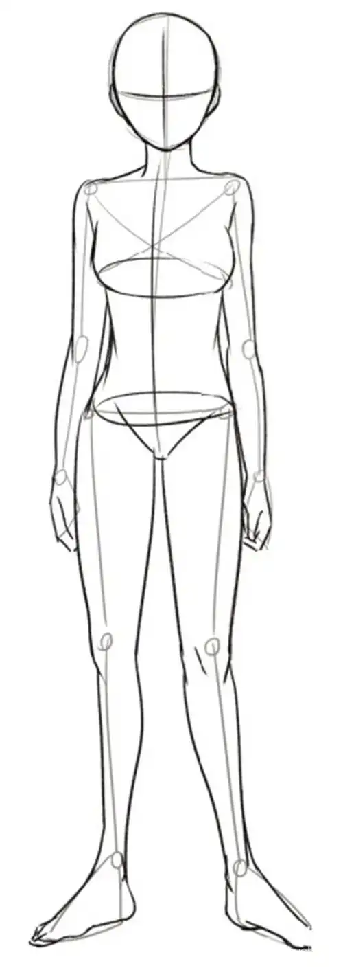 人的身体轮廓简笔画