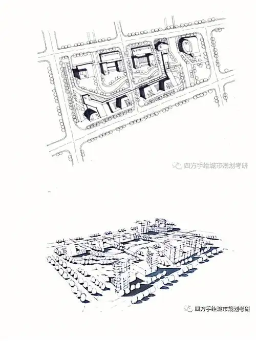 21天打卡day2规划平面图转鸟瞰图学员作品