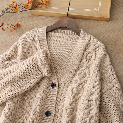 棒针毛衣女粗毛线