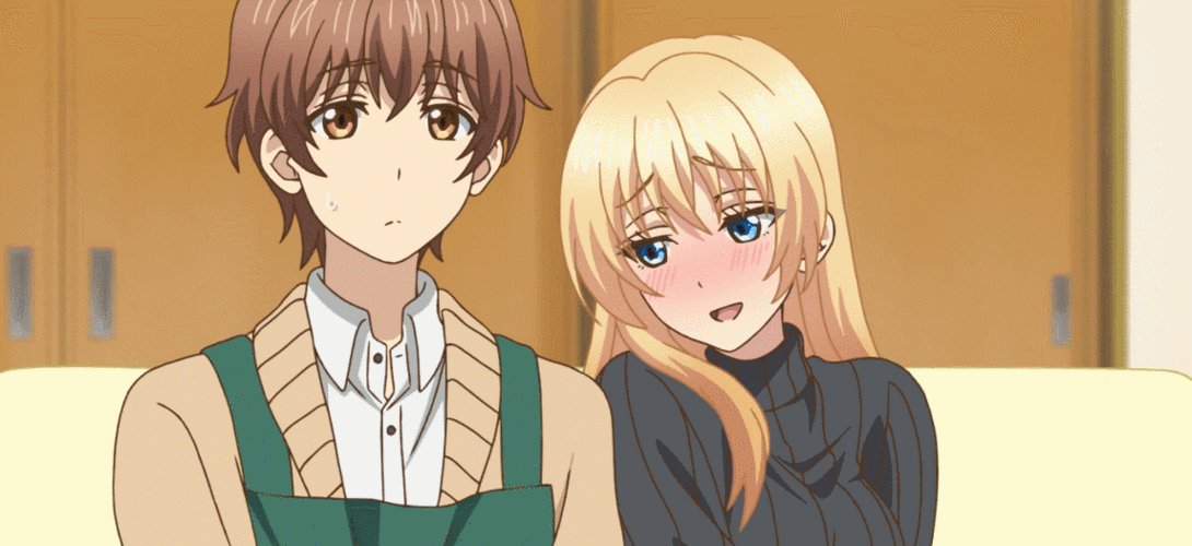 动漫可爱扑倒男孩女孩gif动图_动态图_表情包下载_soogif