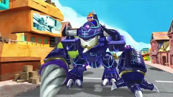 猪猪侠:超人强有个钻头,能拆赤炎机甲,这下猪猪侠惨了!