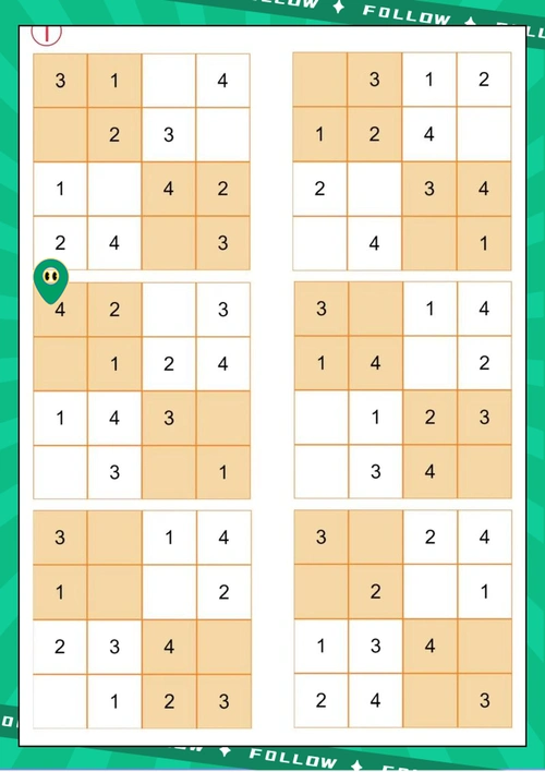 四岁小朋友玩数独的半年心得分享 🌟