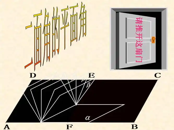 3二面角的平面角   名师公开课市级获奖课件(16张).ppt