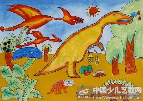 作品名称:  《恐龙世界》