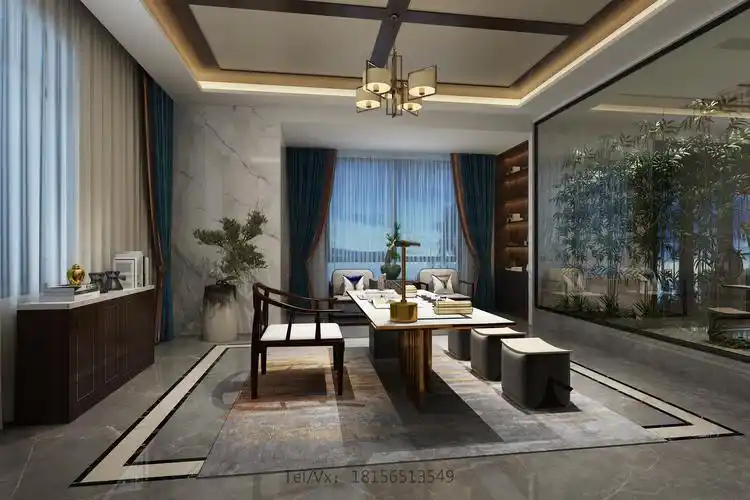 新中式效果图_效果图区_室内设计联盟 - powered by discuz!