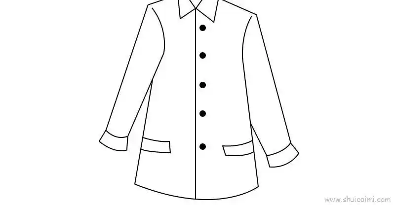 外套儿童画怎么画外套简笔画简单又好看
