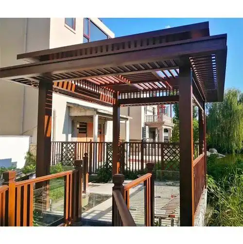 铝合金凉亭比传统木质凉亭受欢迎