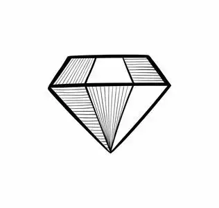 钻石素描图片