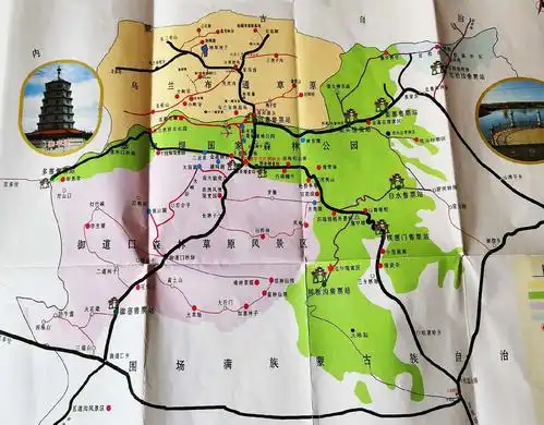 秋色初染的塞罕坝草原