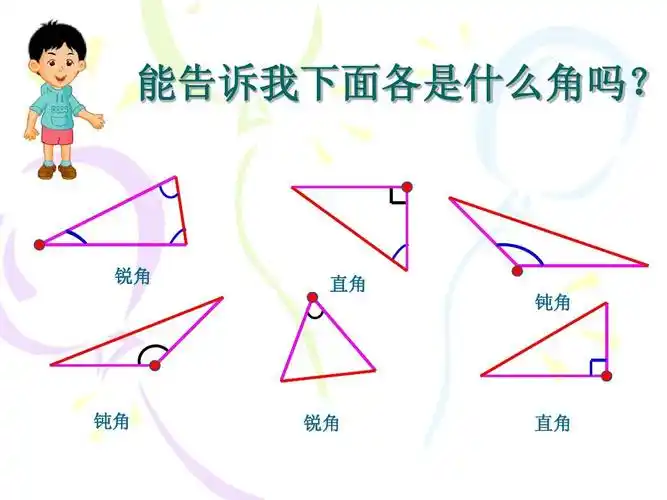锐角,直角,钝角三角形