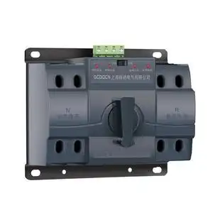 三相双电源手动自动切换开关4p380v市电发电转换器2p家用单相220v