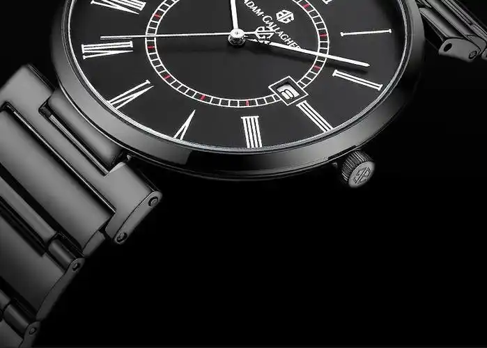 意大利品牌adamgallagher(ag)男士手表男款简约时尚商务石英腕表超薄