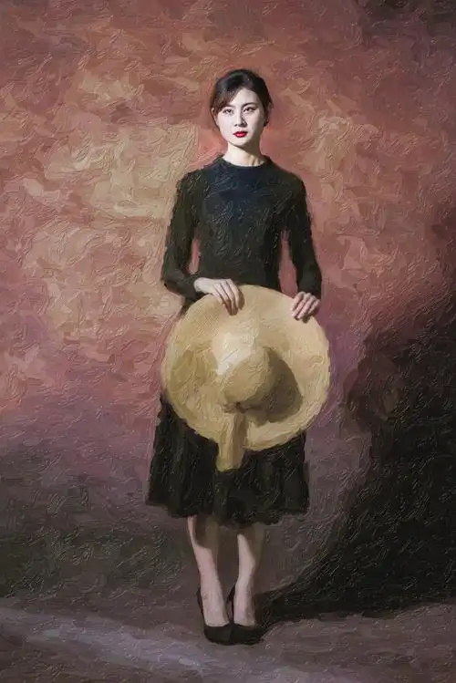 画意摄影 油画人物