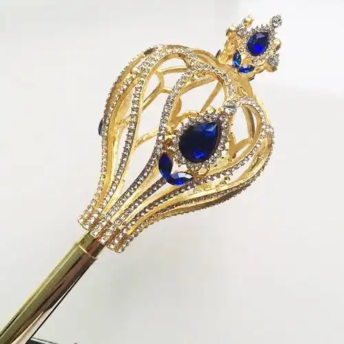 魔法权杖手杖冰雪奇缘爱莎公主皇冠翅膀