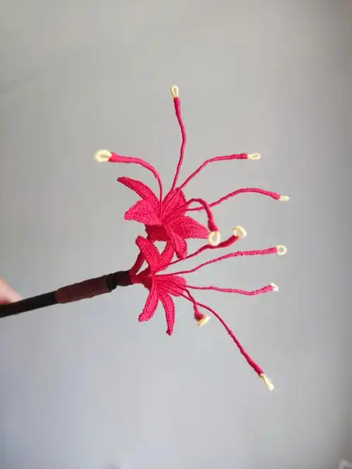 微钩彼岸花发簪