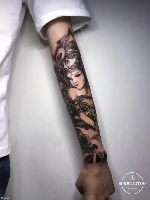 龙姬_纹身图案手稿图片_拉风达人的纹身作品集