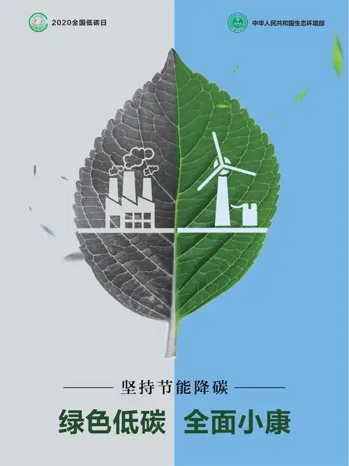 全国低碳日宣传海报