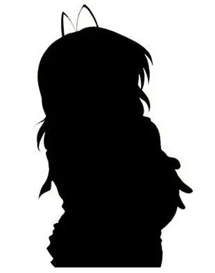 各位谁知道图中的黑影是谁?