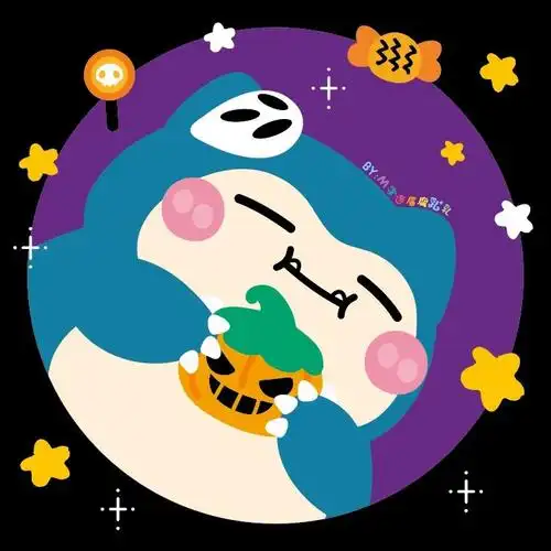 宝可梦卡比兽万圣节头像