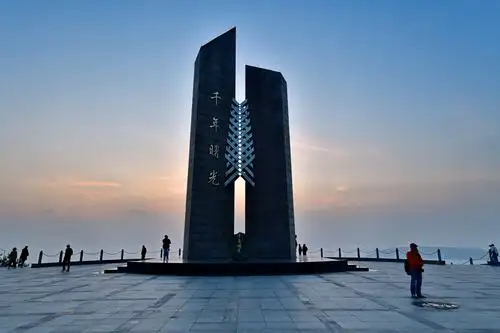 晨拍浙江温岭千年曙光园