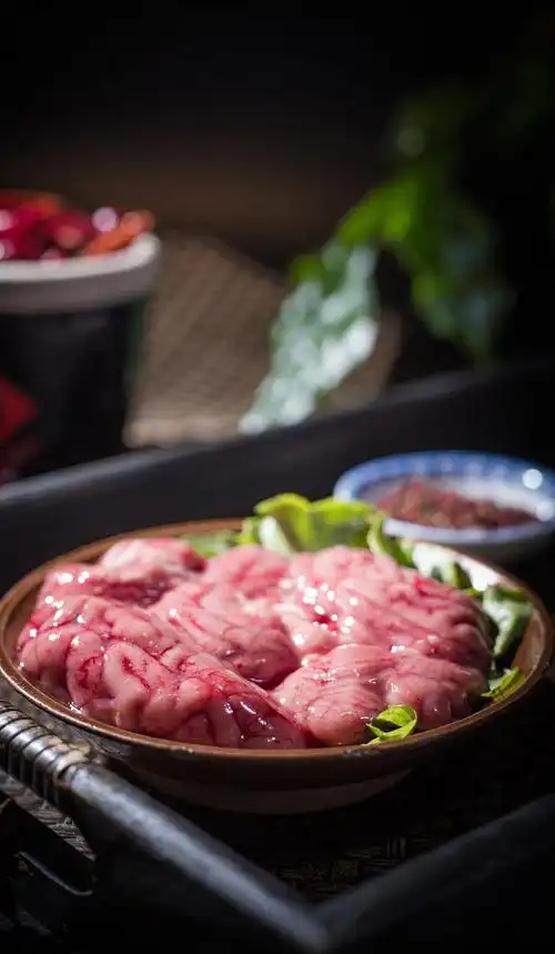 四川火锅菜品鲜脑花