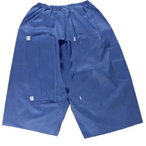 新品一次性无纺布裤子肠镜检查裤肛肠开档裤浅蓝肠镜裤肠道水疗裤