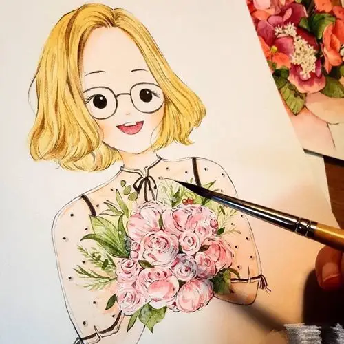 韩国插画师:lallayena