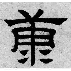 康字的隶书怎么写,康的隶书书法 - 爱汉语网