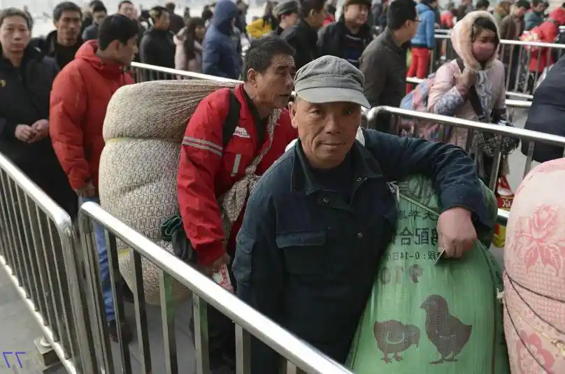 春节该回家了!9张最真实的农民工返乡照,你是不是身在其中呢?