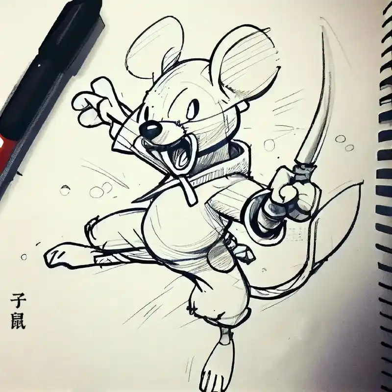 素描版十二生肖组合来了,那么问题来了,你是属于哪个生肖.#抖 - 抖音