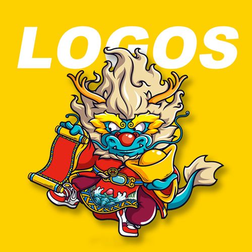 卡通logo设计动画吉祥物头像手绘漫画餐饮企业品牌原创商标插画