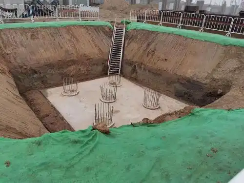 郑州南站zngjs-1标四分部承台施工全部完成