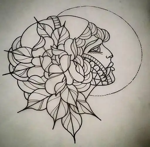 oldschool手稿_17款oldschool风格的纹身手稿图案