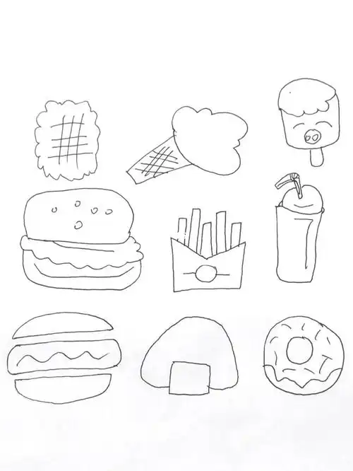 简笔画  #儿童简笔画  #美食简笔画