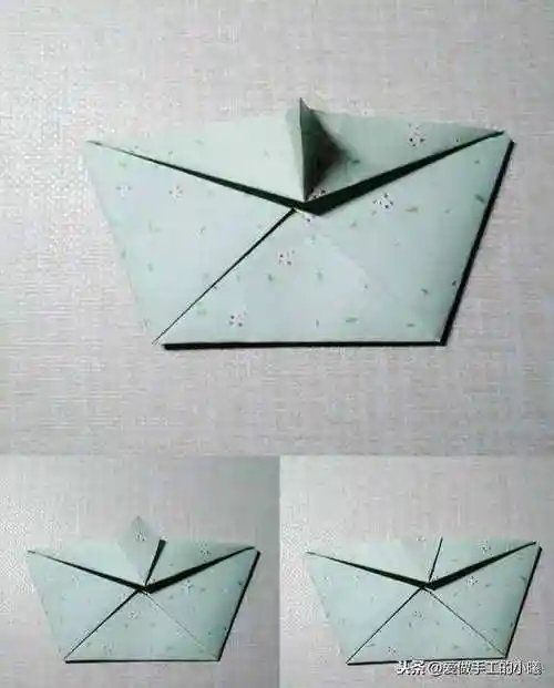 折纸合集:超可爱的书包,手提包折纸,简单易学,孩子超喜欢