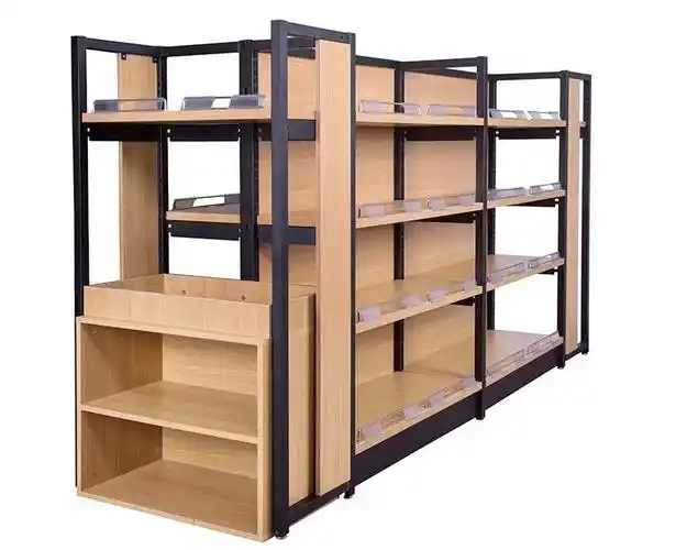 钢木货架_产品展示_超市货架厂家,金属货架厂家,生鲜果蔬架-常熟市