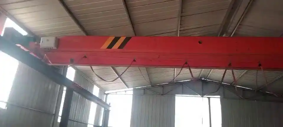 八成新5t河南矿山行车跨度1185米需要的联系