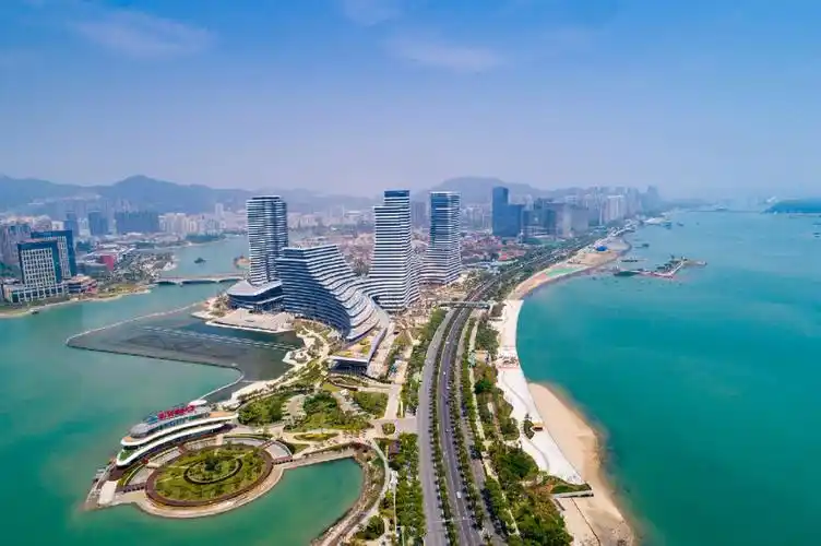 在厦门海沧湾公园游玩真的是太惬意了