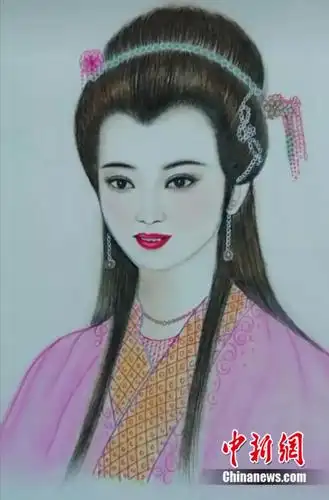 左手锄田右手绘画 山东大妈用煤块画美人