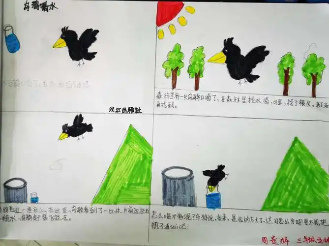 小小连环画 2020年南门小学三年级美术课堂