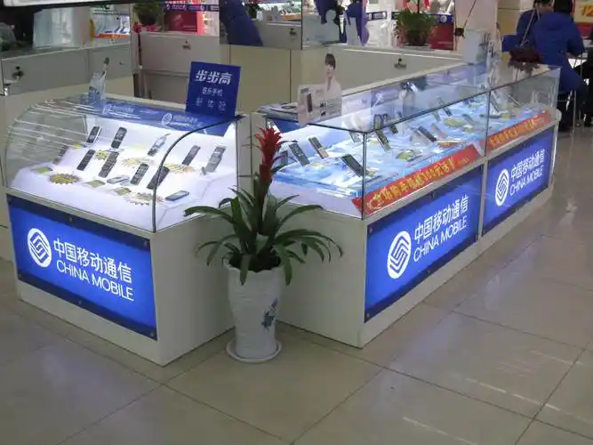 厂家销售各类钢制手机柜台 铁皮手机展示柜