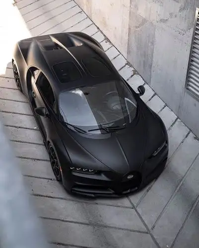 布加迪威龙 黑色 这个颜色颜值爆表