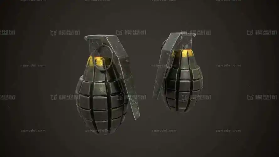 手雷 地雷 香瓜手雷手雷 手榴弹 科幻手雷 手榴弹 炸弹 高爆手雷 武器