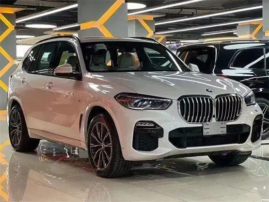 21款墨版宝马x5颜色: 白/米蓝