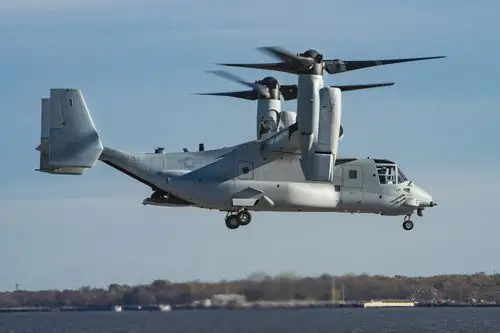 bell-boeing deliver first modified osprey to marines